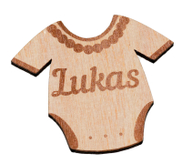 Tischsets für Geburtstage, Tischsets Holz, Tischsets Taufe, Tischsets zur Konfirmation, Body Girl