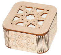 Small wooden box with lid, Small wooden box, Wooden box