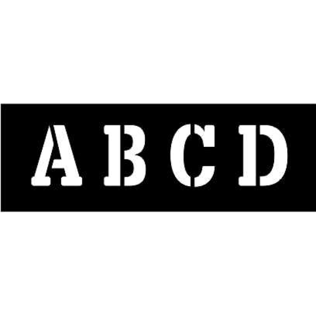Production of stencils and templates of different sizes and complexity