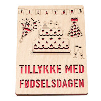  Fødselsdagskort, Sjove Lykønskningskort, Fødselsdag invitationer
