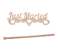 Caketopper, Kagetopper, Topper Just married Caketopper, Kagetopper, Topper Just married