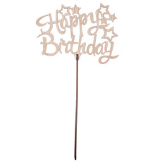 Caketopper, Kagetopper, Topper Happy Birthday