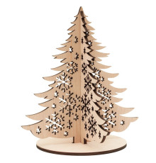 Christmas tree made of wood., Christmas decorations