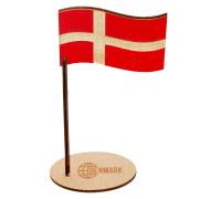 Danmarks Flag, flag træ Danmarks Flag, flag træ
