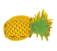 Gave Blomsterkurv, Gavekurv uden indhold, Blomsterkurv i træ Ananas Gave Blomsterkurv, Gavekurv uden indhold, Blomsterkurv i træ Ananas