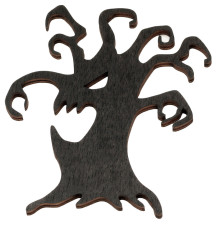 Gruseliger Halloween-Baum, gruseliger Halloween-Dekorationsbaum
