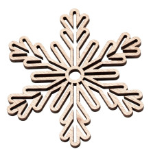 Schneeflocken, Weihnachtsdekoration aus Holz C Schneeflocken, Weihnachtsdekoration aus Holz C