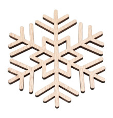 Schneeflocken, Weihnachtsdekoration aus Holz F Schneeflocken, Weihnachtsdekoration aus Holz F