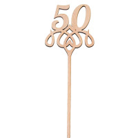 Topper 50, Caketopper, Kagetopper Topper 50, Caketopper, Kagetopper