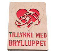Bryllupskort, Lykønskningskort Bryllupskort, Lykønskningskort