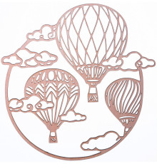 Wooden wall decoration, Wooden art, wooden decorations for the wall, wooden decorations Balloon